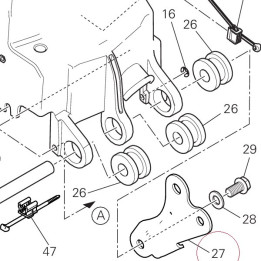 Left bracket 8301A241AA