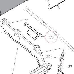 Guide, cable 8301A281A