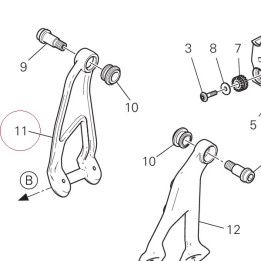 Right bracket 8301A511AA