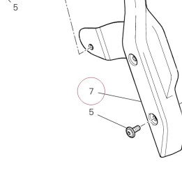 Right bracket 8301A861AB