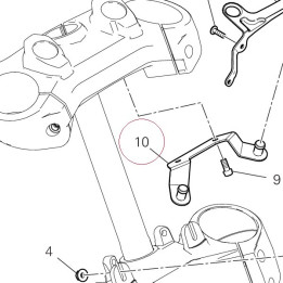 Bracket upper 8301D972A