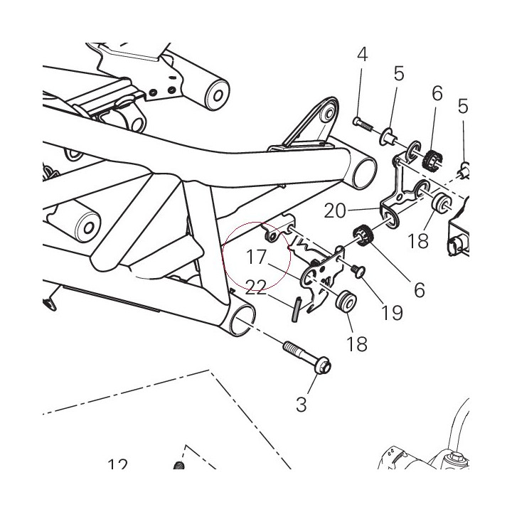 Bracket, connector 8301E001BA