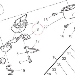 Bracket, connector 8301E561AA
