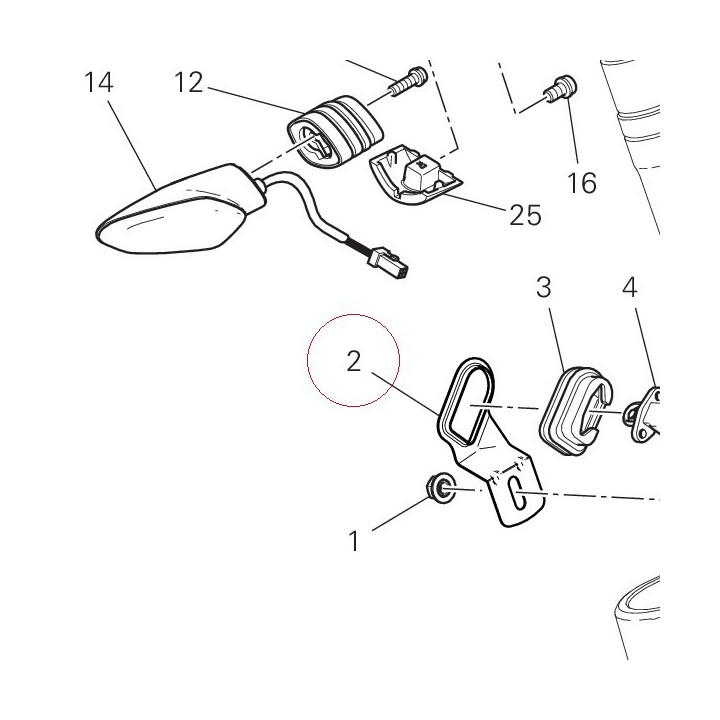 Bracket 8301E661AA