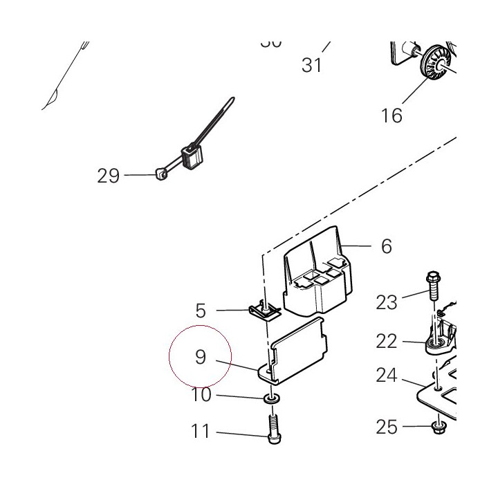 Bracket 8301F461AA