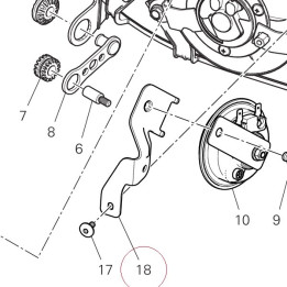 Bracket, horn 8301F501AA