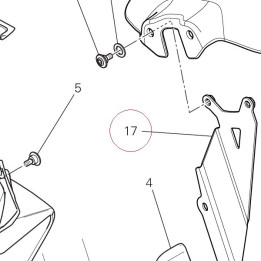 Bracket, front fender right 8301F571AA