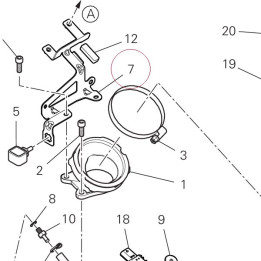 Bracket, water tank 8301J011AA