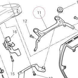 Headlight bracket 8301J111AA