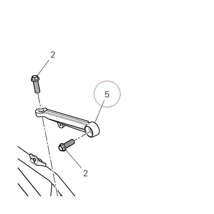 Bracket, seat 8301R403AA