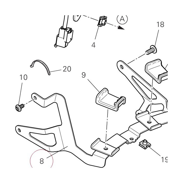 Bracket 8301R423AA