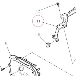 Bracket front 8301R541AA