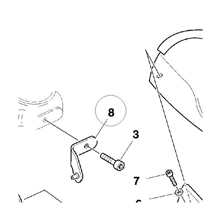 Left bracket 83022021A