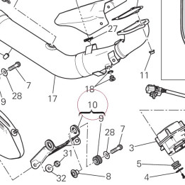 Bracket front 830P6512BA