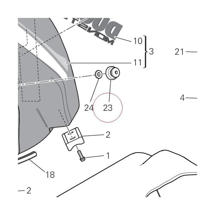 Knob 83510162A