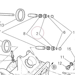 Adjuster, closing rocker arm 4.30 mm 84010831B