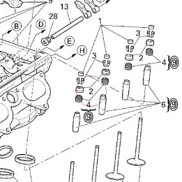 Adjuster, closing rocker arm 4.20 mm 84011881AN