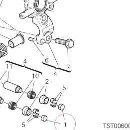 Adjuster, opening rocker arm 2.20 mm 84011961AQ