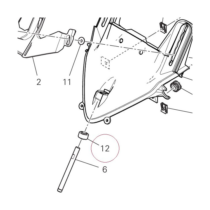 Ball joint 84820441A