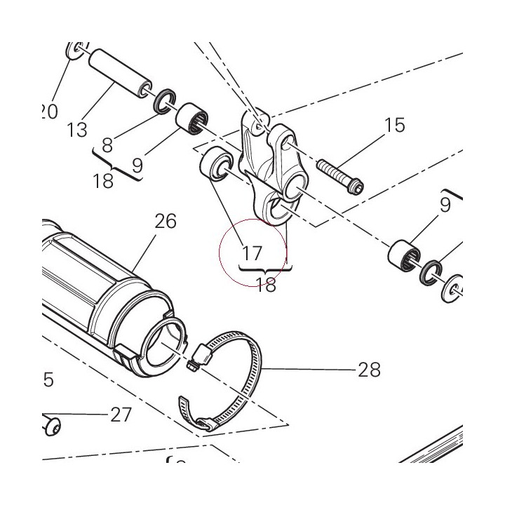 Ball joint 84840491A