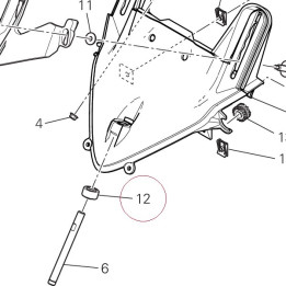 Ball joint 84840721A