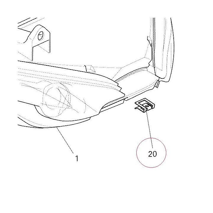 Quick fastening 85040491A
