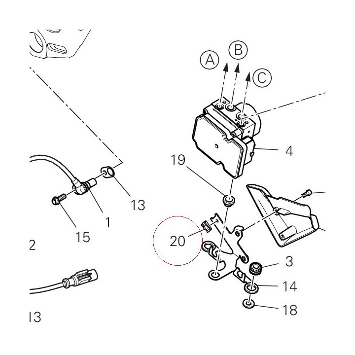 Quick fastening 85040551A