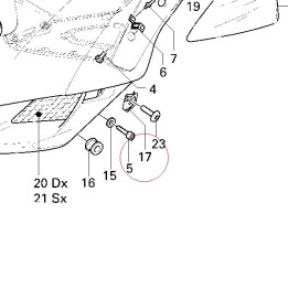 Quick fastening M6 85040811A