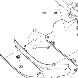 Washer, lock 85041841A