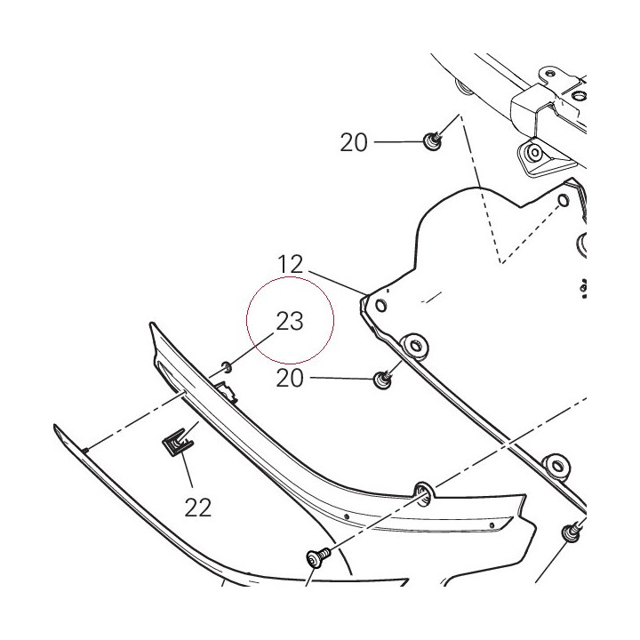 Washer, lock 85041841A