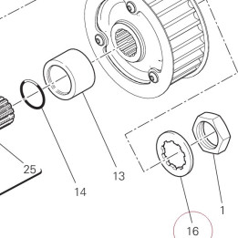 Lock washer 85110181B