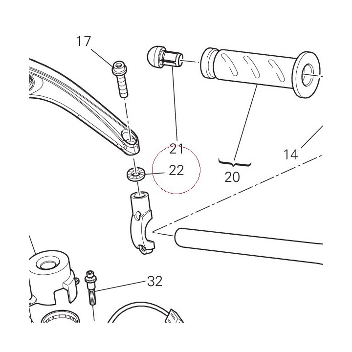 Spring washer 8 mm 85140061A