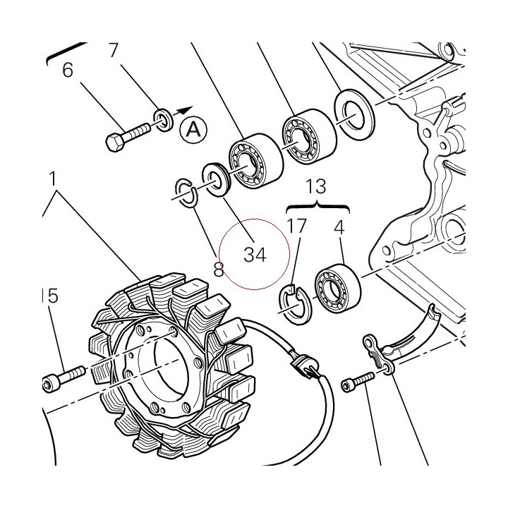 Washer 10x17x1.8 85211141A