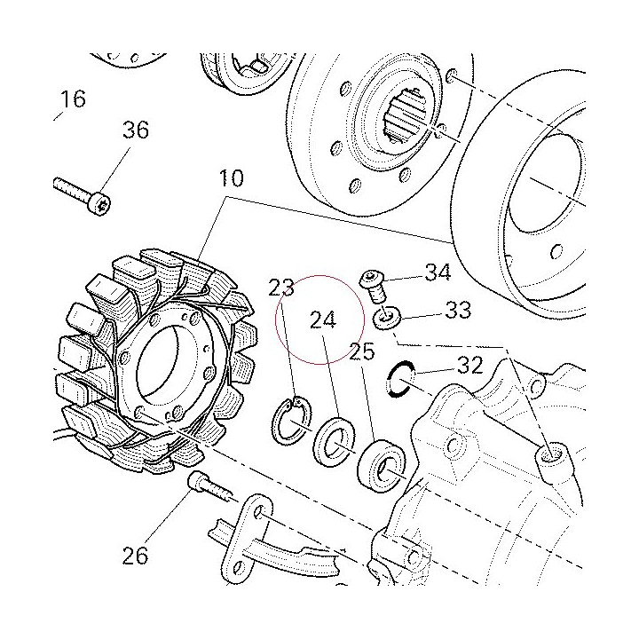 Washer, thrust 85211851A