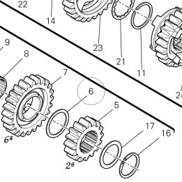 Thrust washer 85212981A