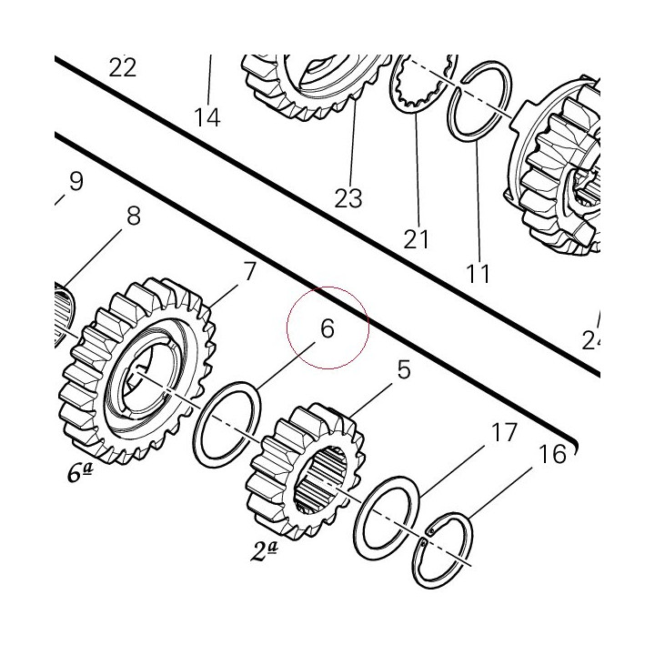 Thrust washer 85212981A