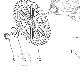 Washer, thrust 85213461A