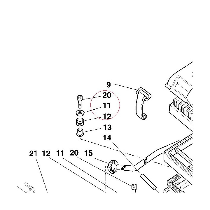 Washer 6.4 mm 85250031A
