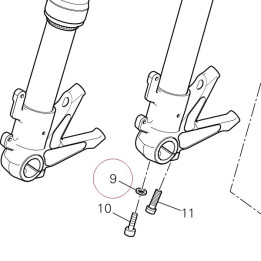 Washer, special 85610571A