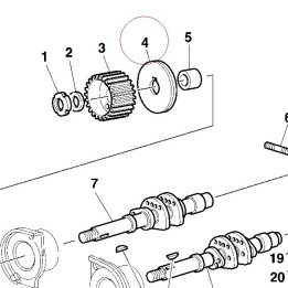 Pulley, timing 85610651A