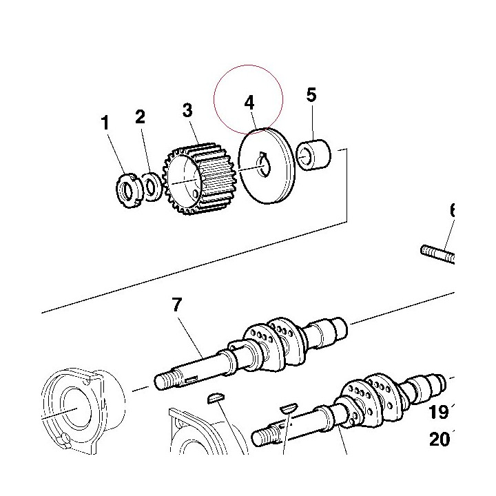 Pulley, timing 85610651A