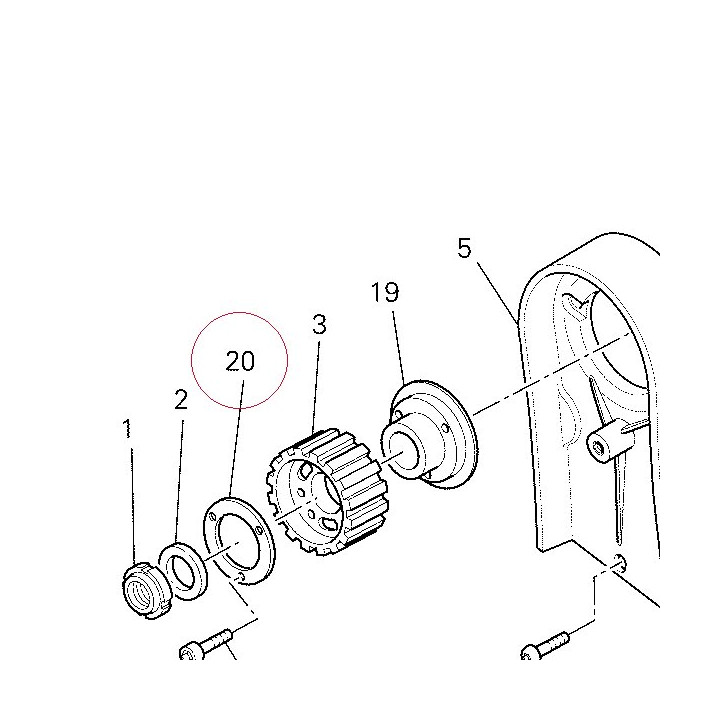 Washer, special 85610742A