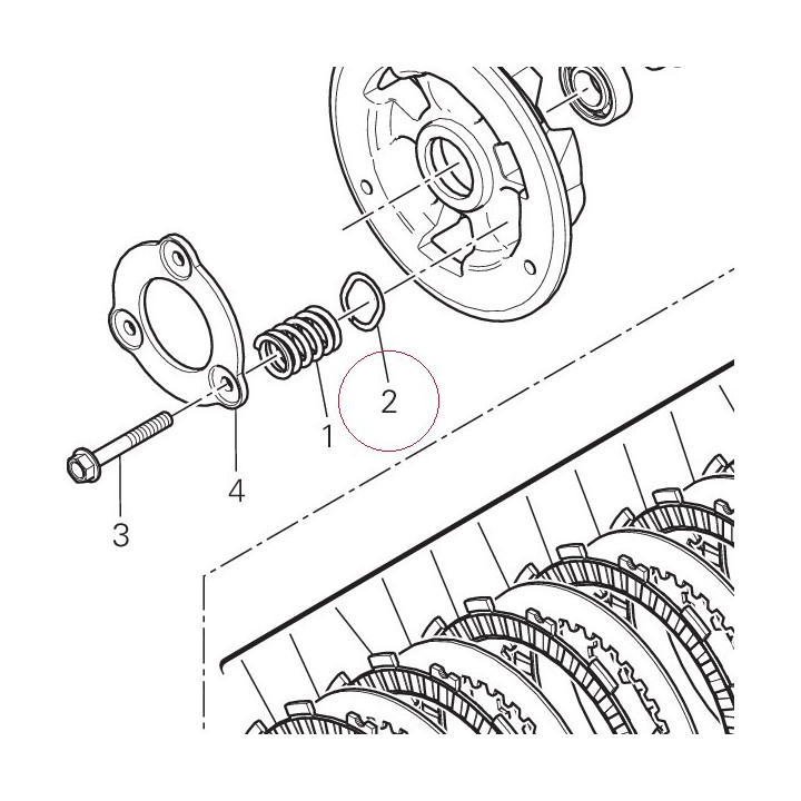 Thrust washer 85611391A