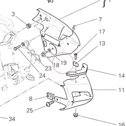 Nylon washer 85650011A