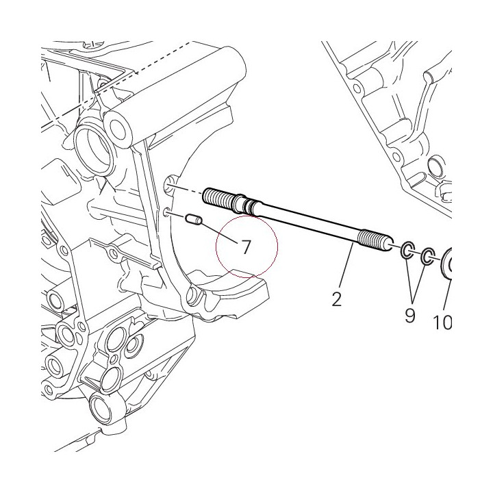 Pin dowel 86010041A