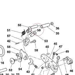 Pin, spring 86040061A