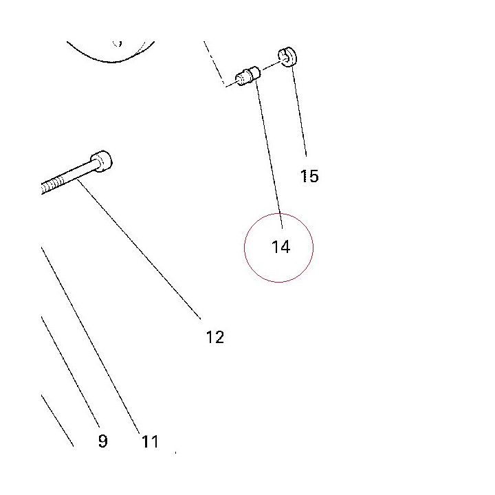 Pin dowel 86310021A