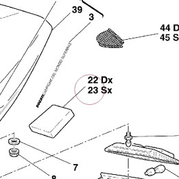 Left pad 86610241A