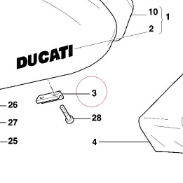 Rubber pad 86610391A