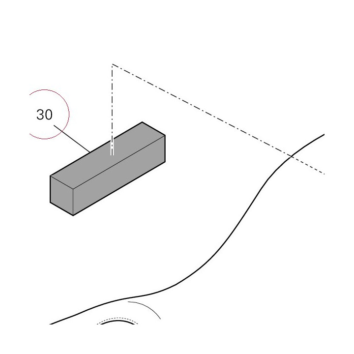 Cushion, battery 86610901B